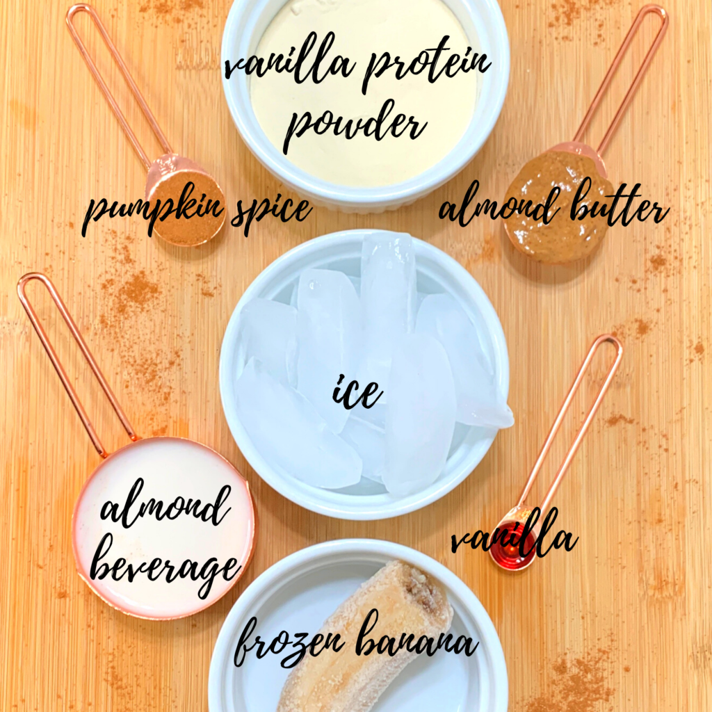 Vanilla Chai Protein Shake Ingredients