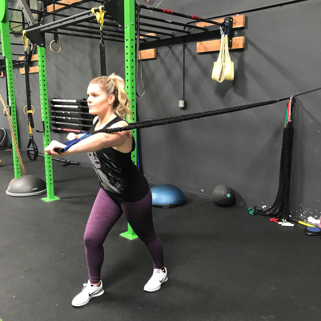 The Best Full Body Workout - Band Punches