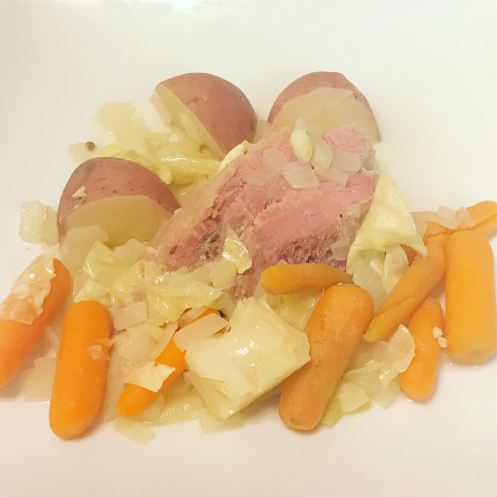 Corned Beef and Cabbage Recipe.